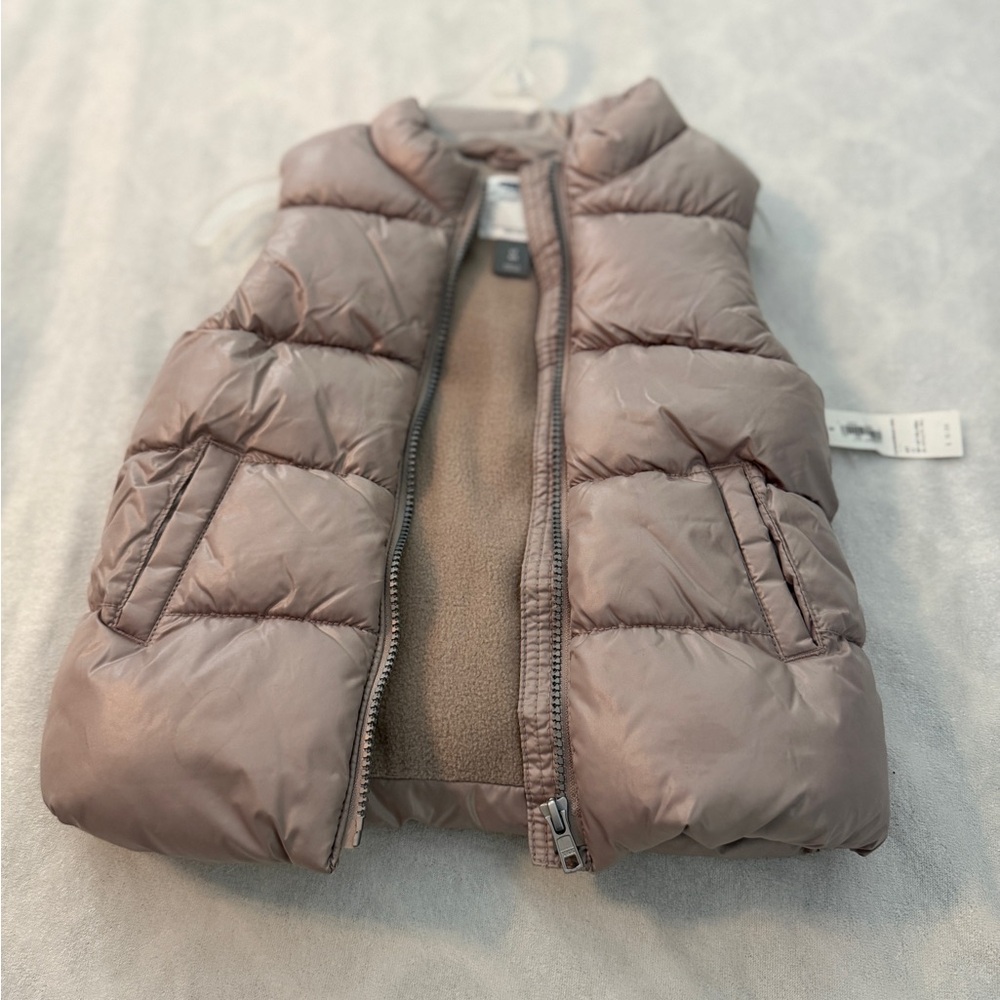 Old Navy Kids Puffer Vest - Taupe